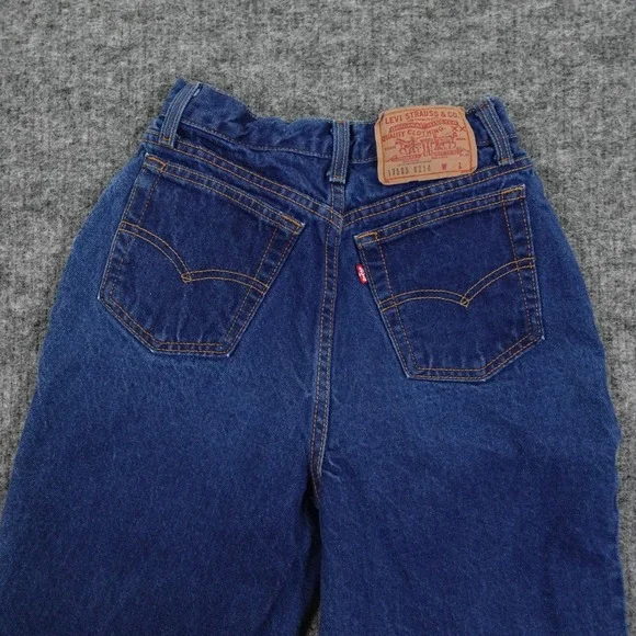 Vintage Levi's 17505 XX Jeans Womens 9 Blue High Rise Tapered Leg USA Made 27" - Picture 4 of 14